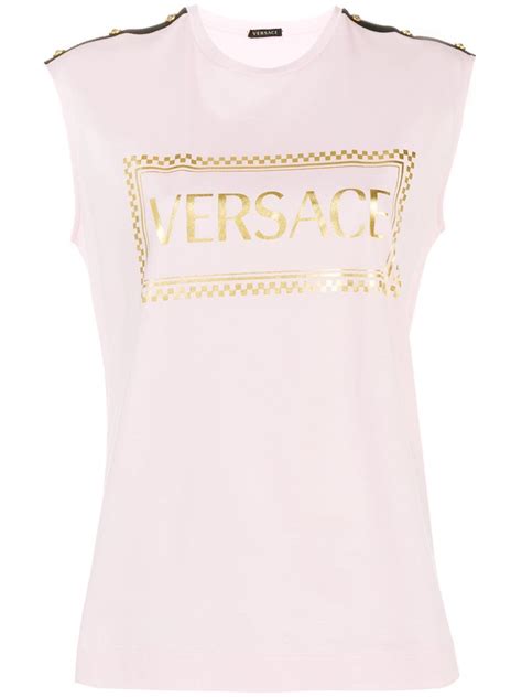 vintage versace tank top|Versace tank top women's.